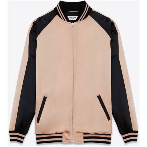 saint laurent baseball jacket replica|Teddy Jacket in Twill .